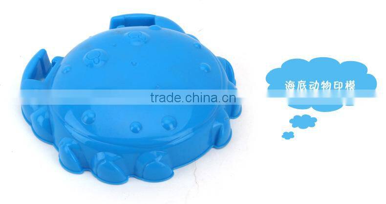 Plastic Bucket Beach Toys Sand Beach Set Toys 4 PCS/Set