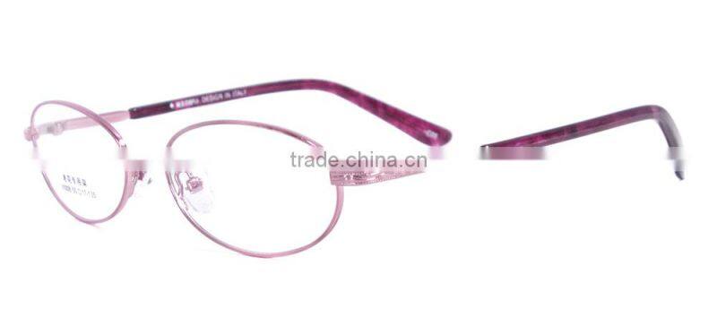 Oval Full Rim Metal 2015 Fashion Eyewear Optical Frame Glasses Of Reading For Adult