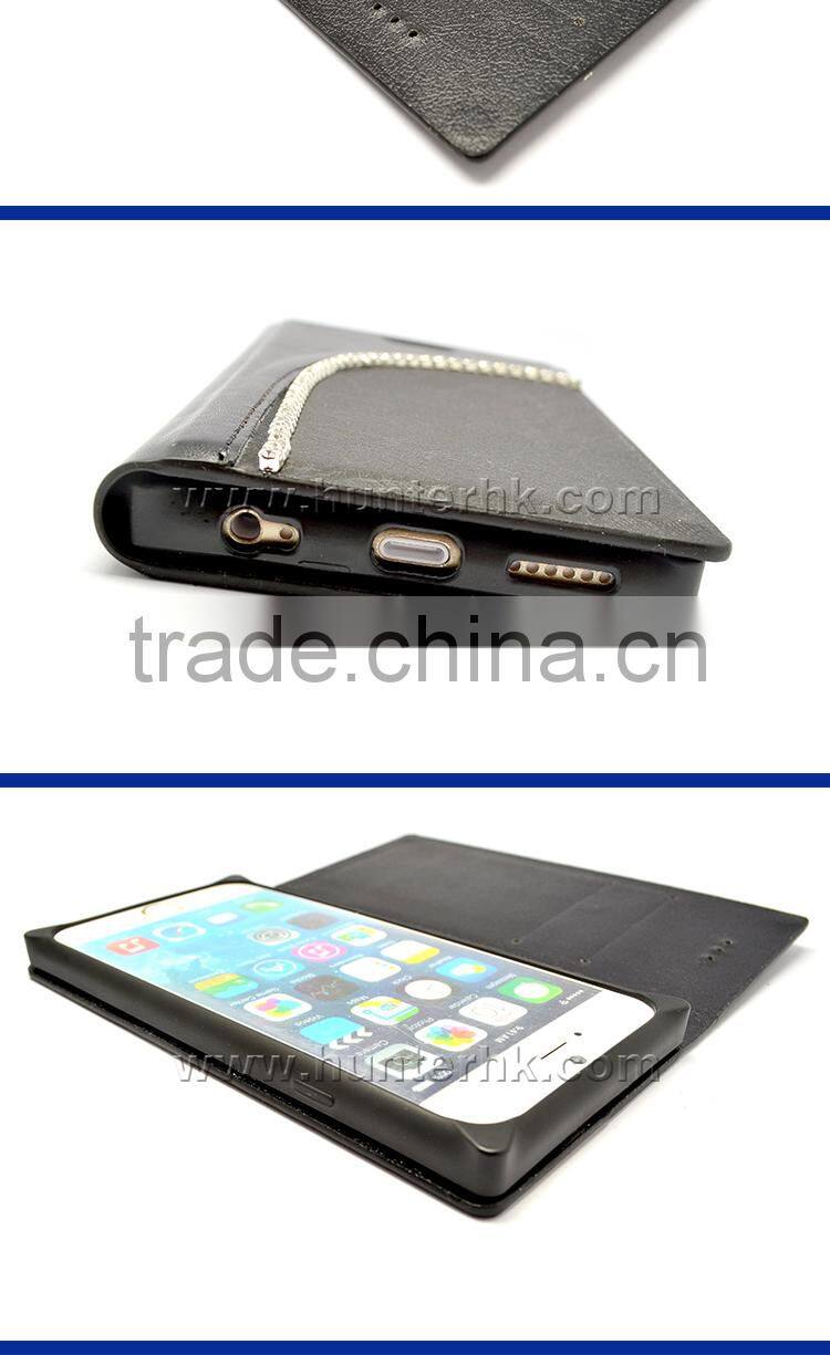 Dual Material PU Leather Case For iPhone 6S