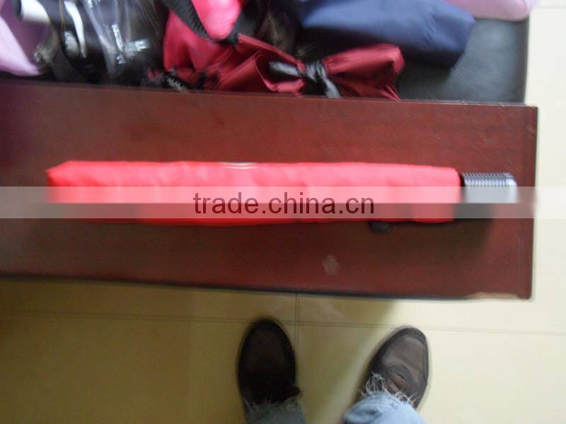auto open logo printed 2 folding umbrella
