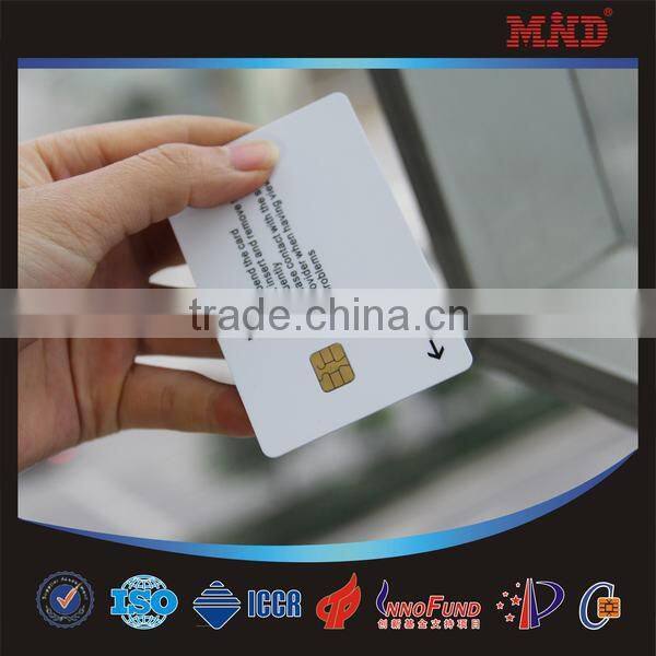 MDC123 contact IC card for shop membership IC memory card smart card