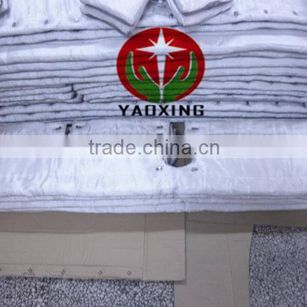 fireproof protection cover ceramic fiber shield for industry furnace heat insulation cover