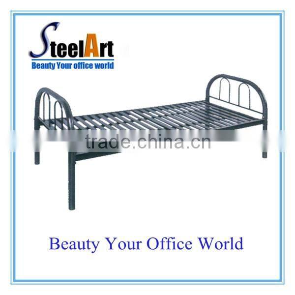 Gridding and keel customized steel single beds for sale