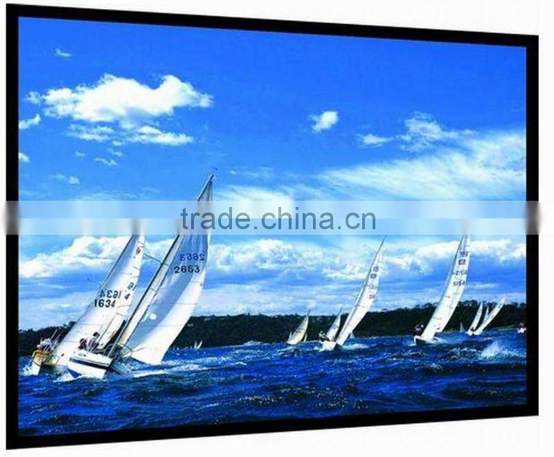 3D curved Fixed Frame Screen Projection screen