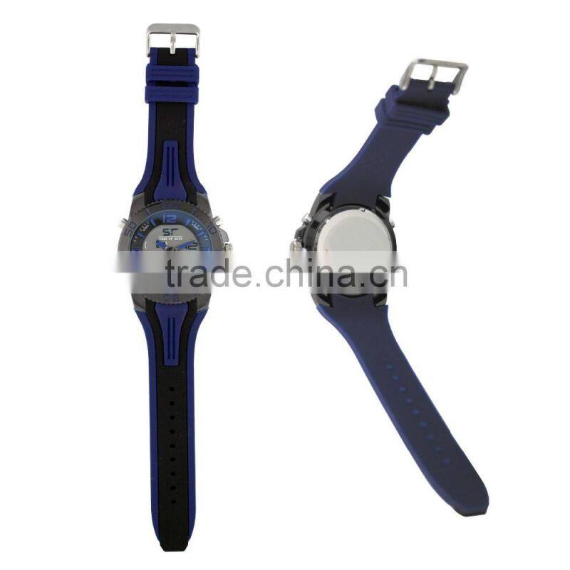 LP7635 Lowest price 30m water resistant silicone multifunction digital watch