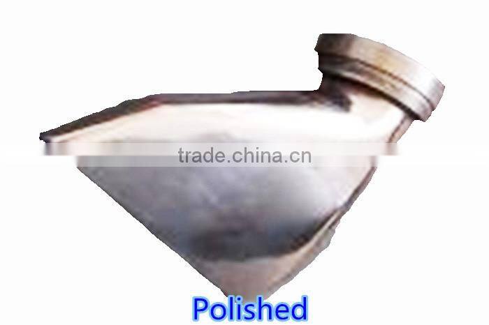 Duckbill side spray head