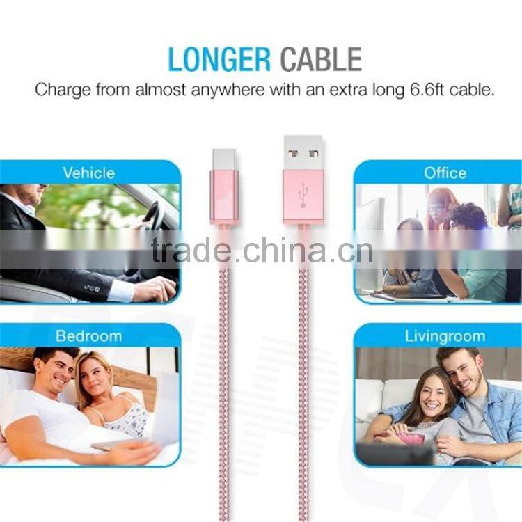 Reversible Type C 2.0 USB Data Cable