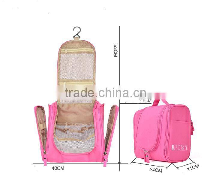 Wholesale multifunctional hanging men travel wash organizer bag