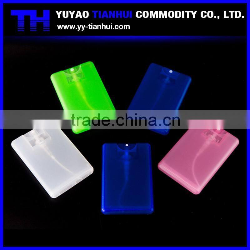 20ml flat card spray bottle Hand sanitizer sprayer bottle