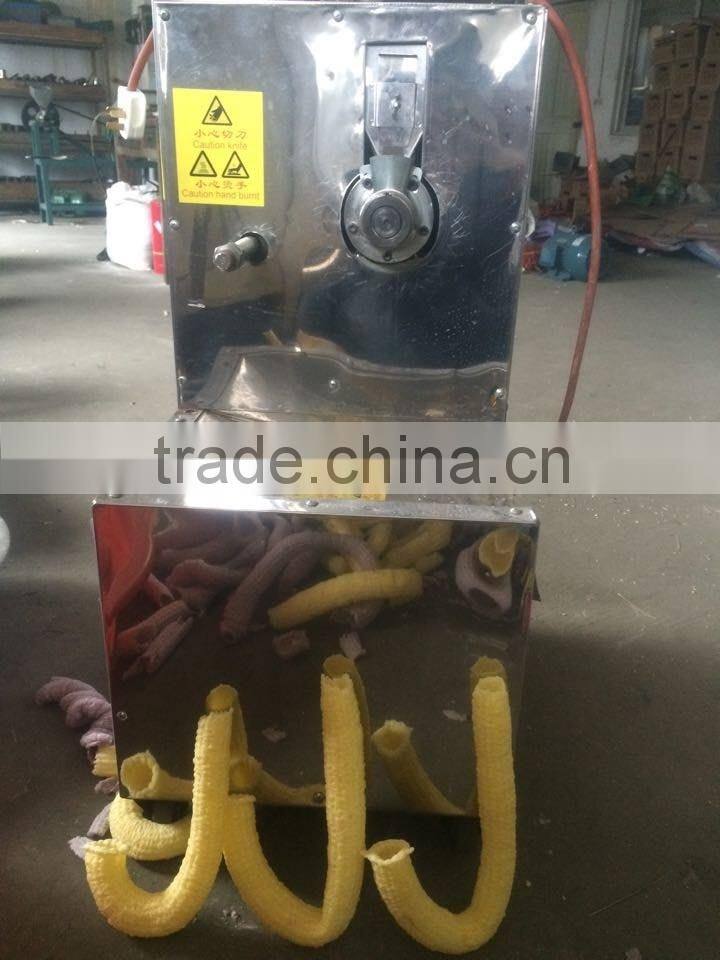 Greatest Korea puffed cane ice cream machine,ice cream corn machine