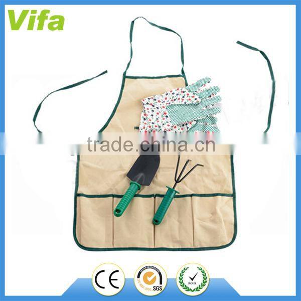 gardening apron with tools set for promotion