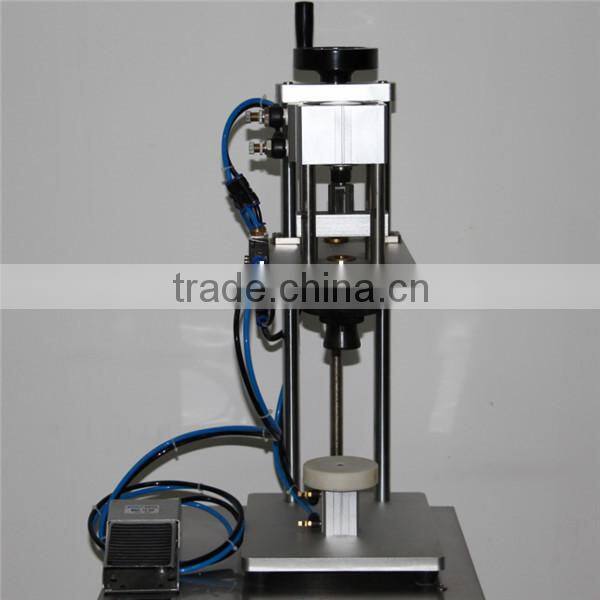 Desktop Perfume glass bottle crimping machine, bottle crimper, bottle crimping machine On Sale