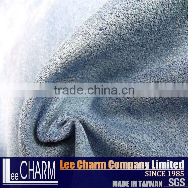 Polyester Suede Fabric produced in various color
