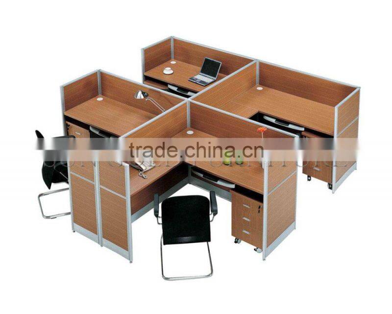 Hot Selling Customized Elegant Office 4 Seater Workstation(SZ-WS316)