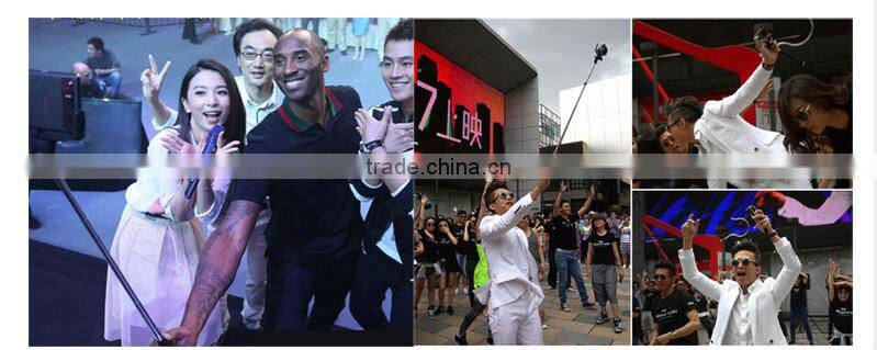 Newest wired selfie stick for mobile phone camera selfie holder 2015