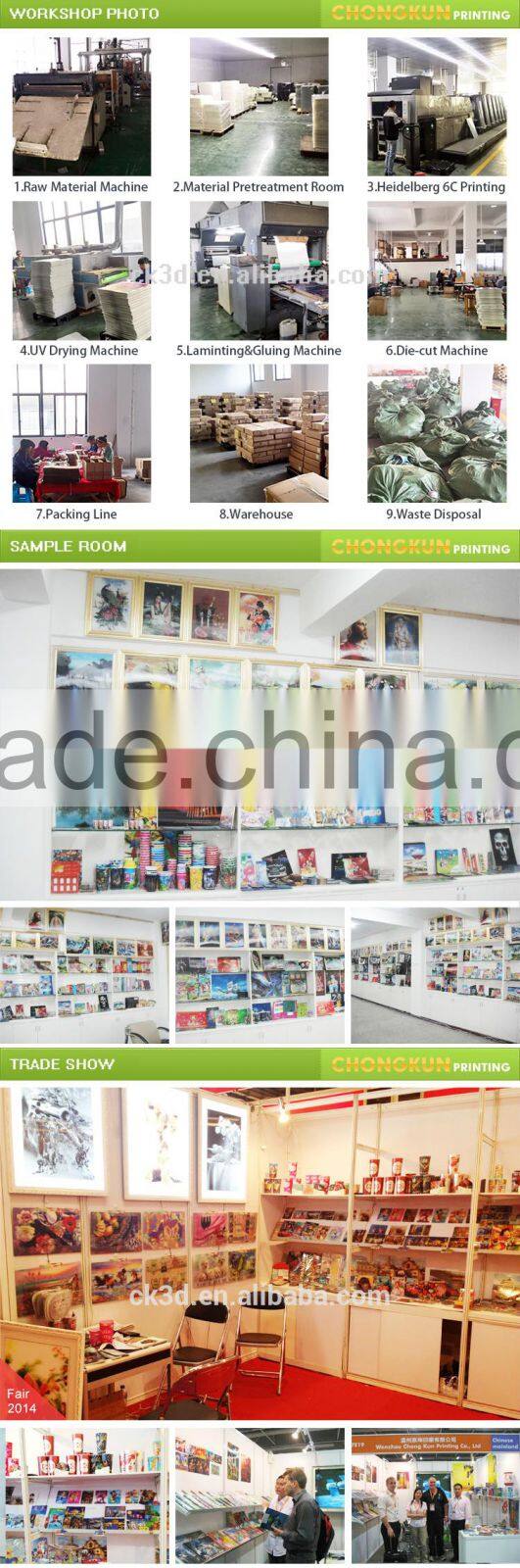 customized fancy 3d bookmark for gift and promotion