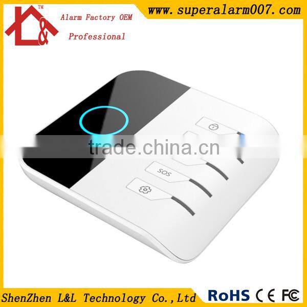 WIFI Wireless GSM Burglar Alarm System Work with Wireless RFID Keypad and IP Camera L&L-X8