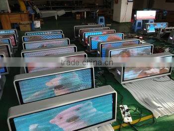 Brand new P2.5 mm full color whole sale taxi roof led display with CE certificate