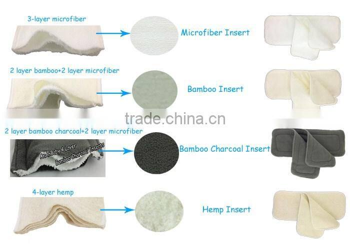 Newest hot sale AnAnBaby cloth aio diapers eco cloth nappies