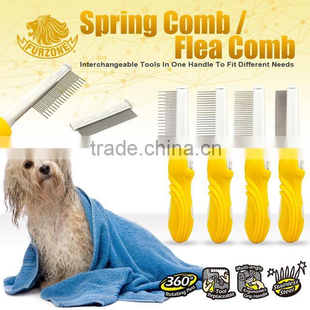 Spring Comb / Flea Comb Pet Dog Grooming