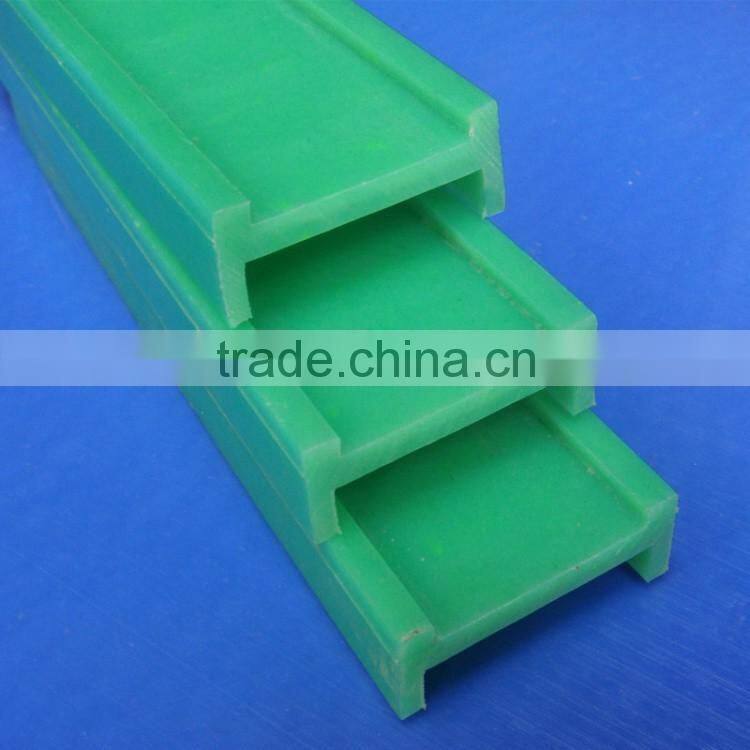 Factory custom made plastic products plastic uhmw-pe nylon extruding guide rail