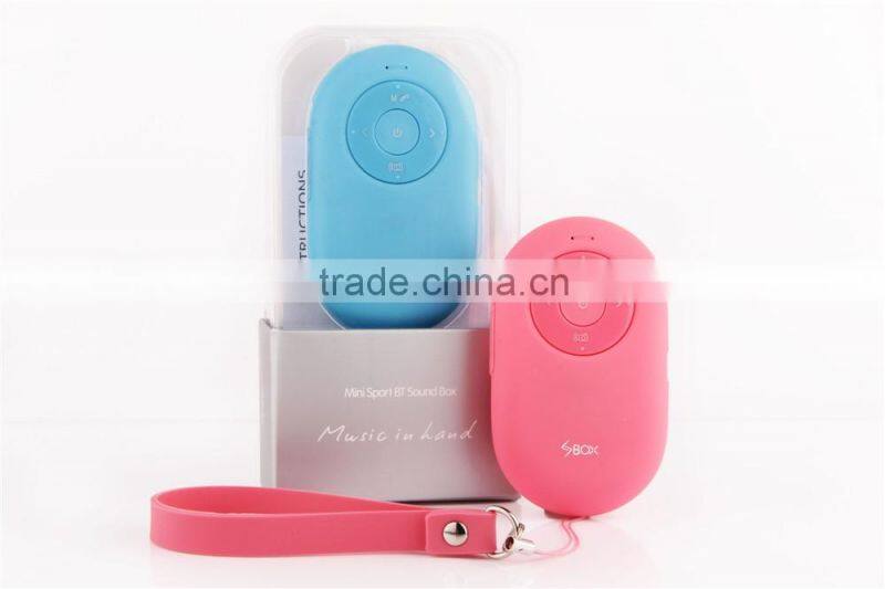 AWS1109 High Class 2W new bluetooth speaker with wireless mic outdoor music mini bluetooth speaker