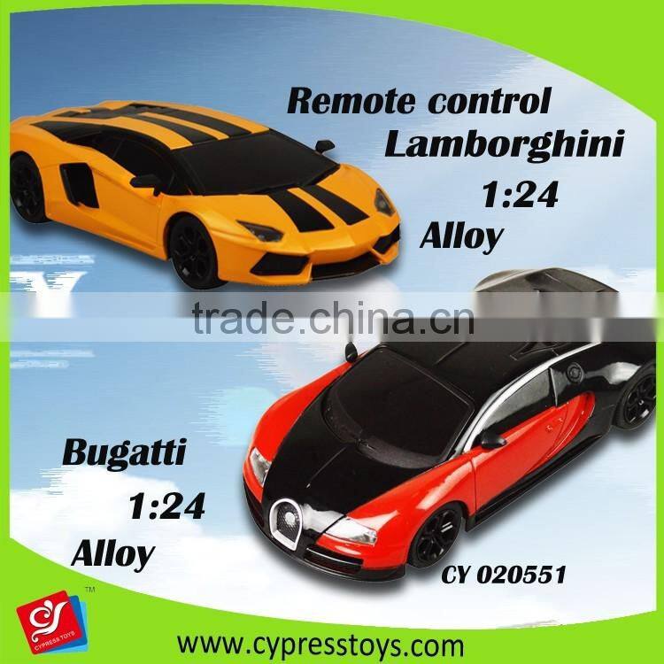 1:24 four function die cast remote control car toys for kids