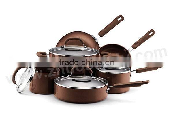 Non-stick & Ceramic Coated Cookware Set Pots and Pans