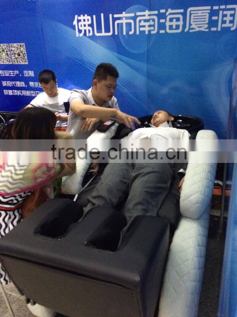 HEALTHTEC luxury shampoo chair/shampoo chair wash unit/salon shampoo chair