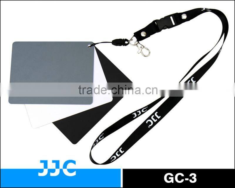 JJC GC-3 3in1 Digital Gray Card & White Balance for conventional and digital cameras