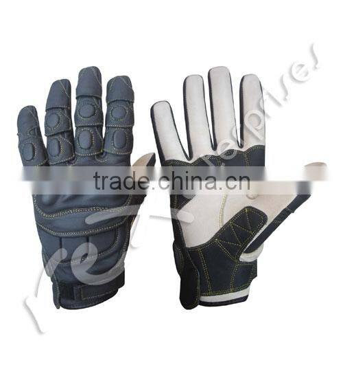 Leather Motorbike Motorcycle Racing Sports Gloves