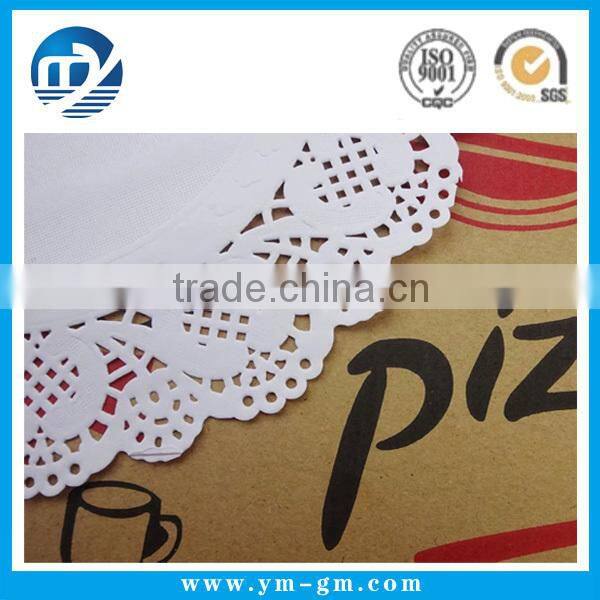White Color Square Lace Paper Doilies