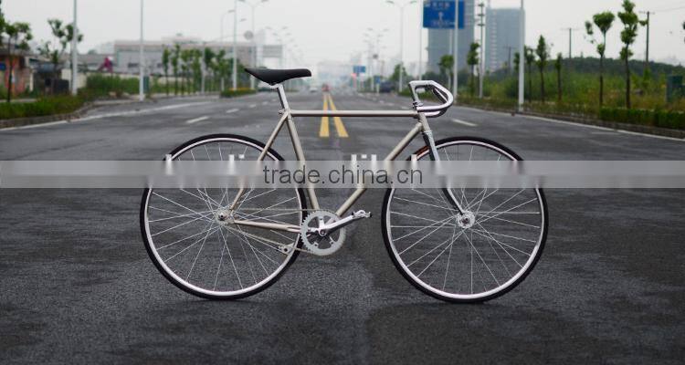 Steel frame aluminium alloy wheel fixed gear bike good quaity fixie bike
