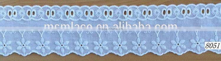 Cheap unique embroidery net lace trim