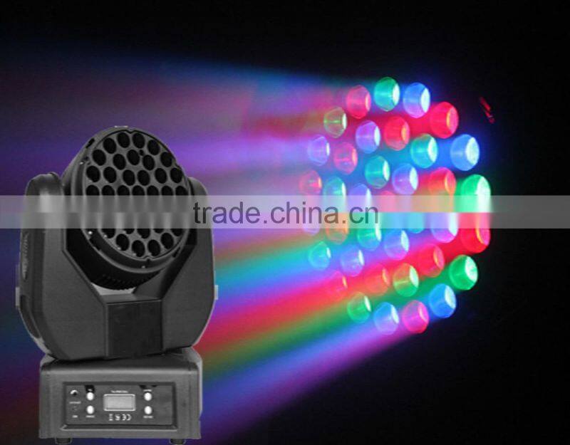 Hot Sale Wash stage lighting 36pcs led moving head zoom