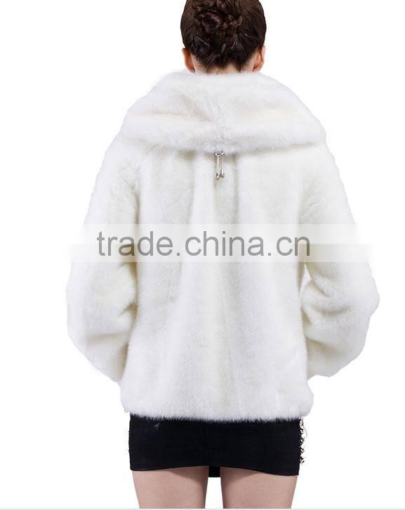 rex14036 cheap natural color rex Fur Coat