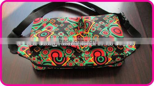 Sport Runing Lycra Waist Bag With Two Pockets