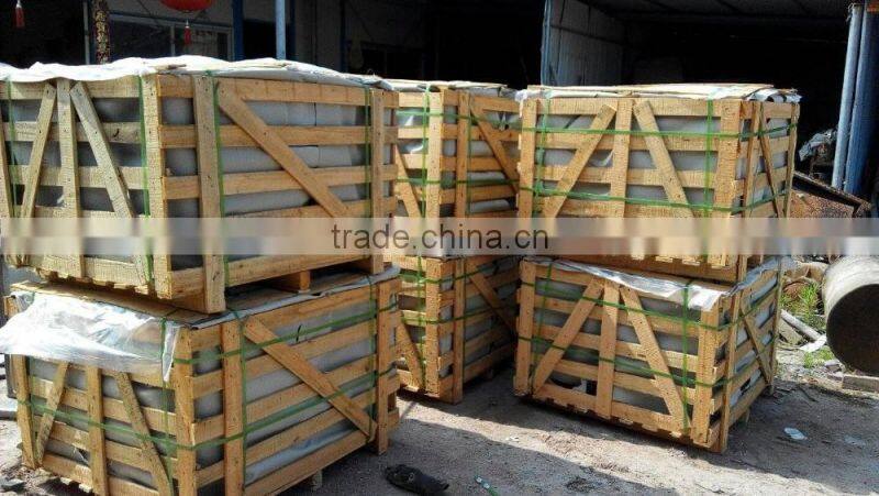 Red color granite paving stone