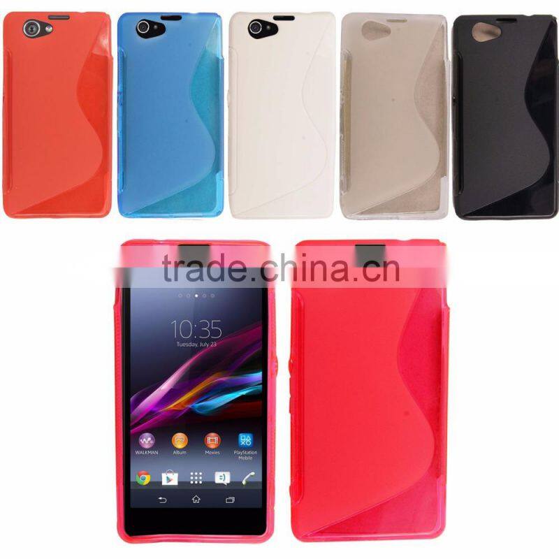 S-Line TPU Wave Gel Back Fit Case Cover For Sony Xperia Z4