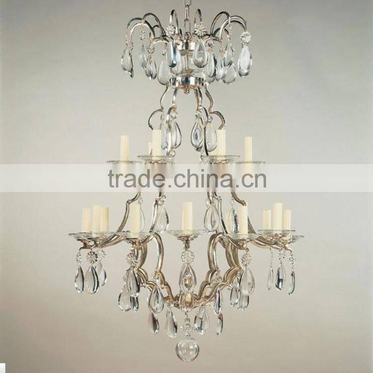 chinese new product fancy pendant lighting european style leaf body crystal chandelier indoor decorative chandelier