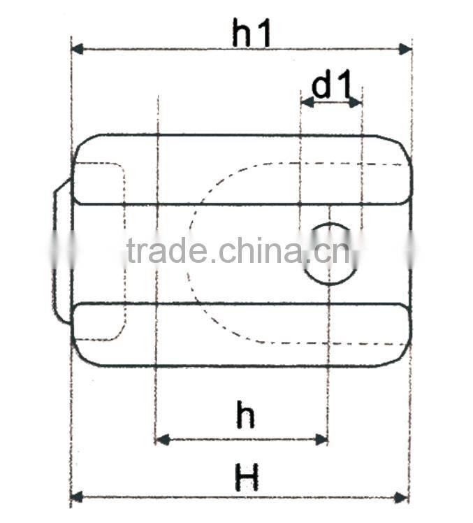 Factory sale!! strain porcelain spool insulator