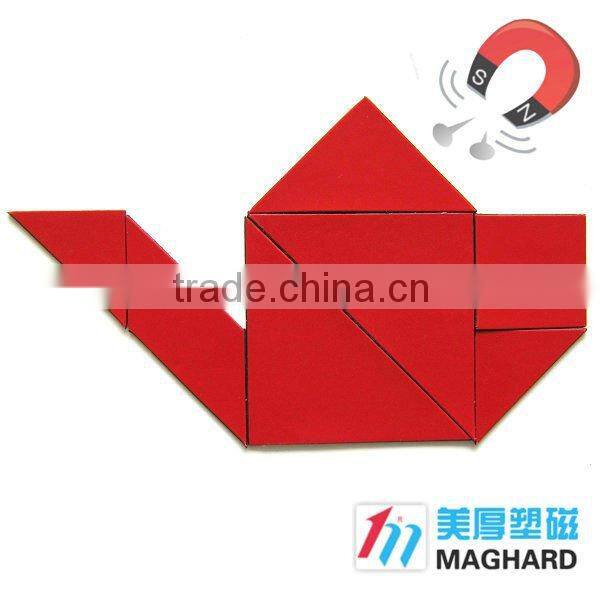 right angled isosceles triangle Magnetic Jigsaw Puzzle Educational Toy
