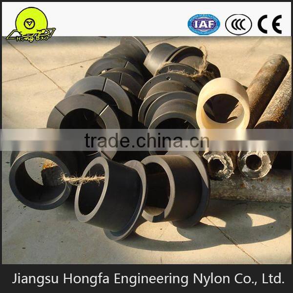 MC nylon flanged plastic bushing