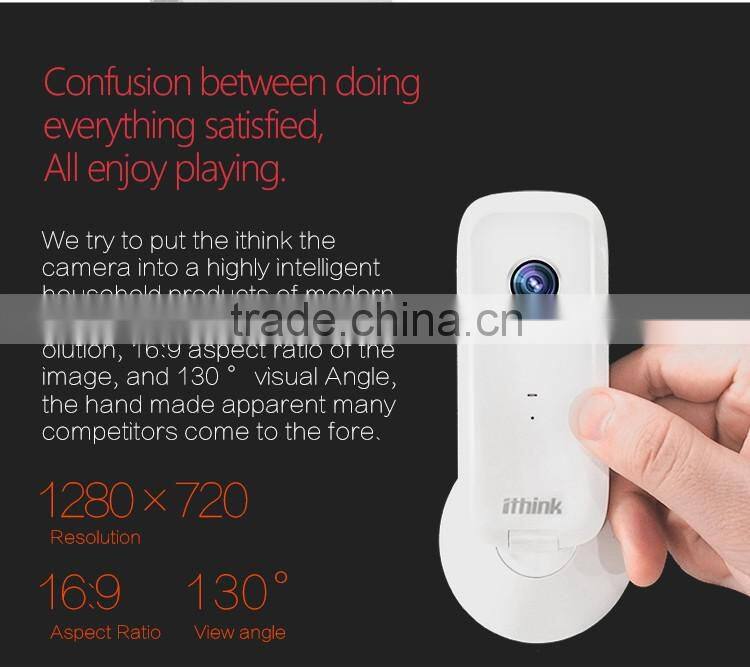 smooth instant completed video, 720p HD smart wifi camera ip camera