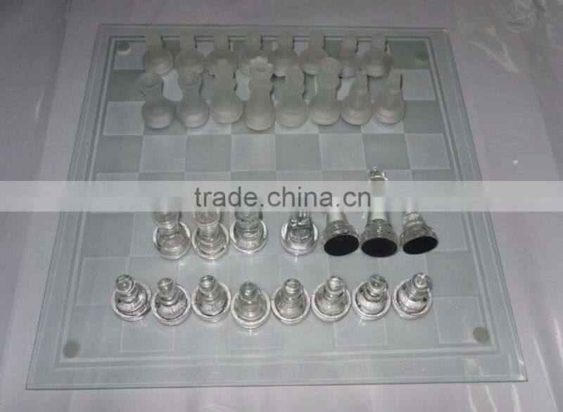 Hot sale cheap 3d crystal chess set for game