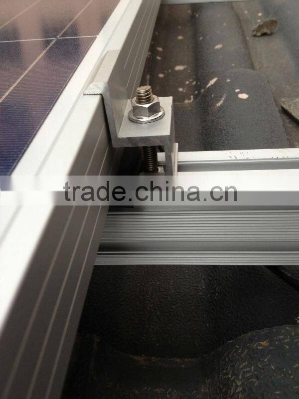photovoltaic modul solar mounting system for roof