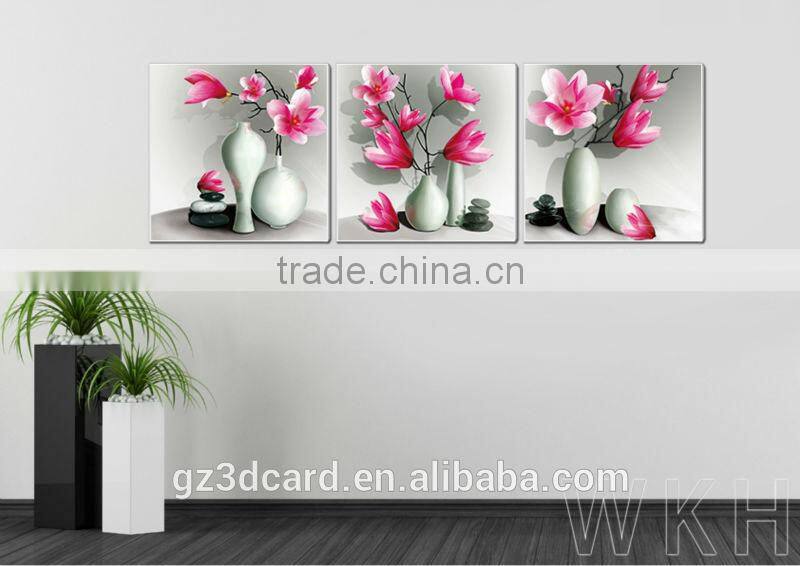 New Material PET 1.5mm No Frame Picture High quality promotional lenticular 3d pictures