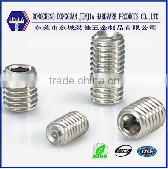 screw factory set screws with cone point din 914