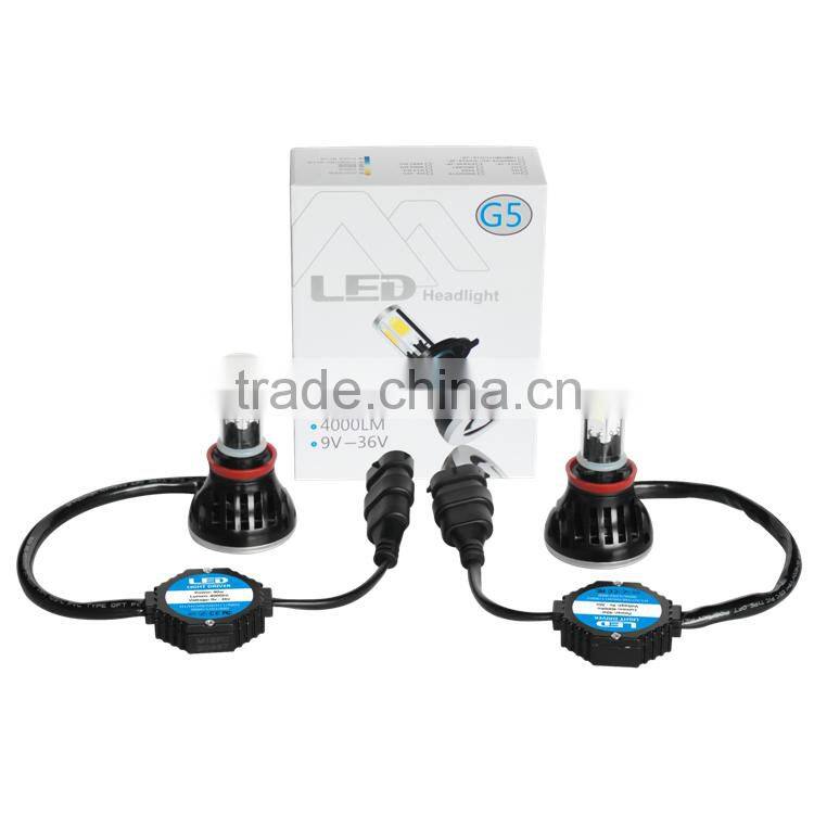 led Auto Headlight H11 Hot Sale H1 H3 H4 H7 H8 H9 H10 H13 9005 9006 40W Led Headlight Led Car Headlight