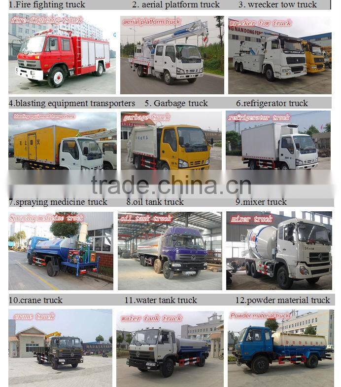 Competitive price China Dongfeng 15000L sewage suction truck